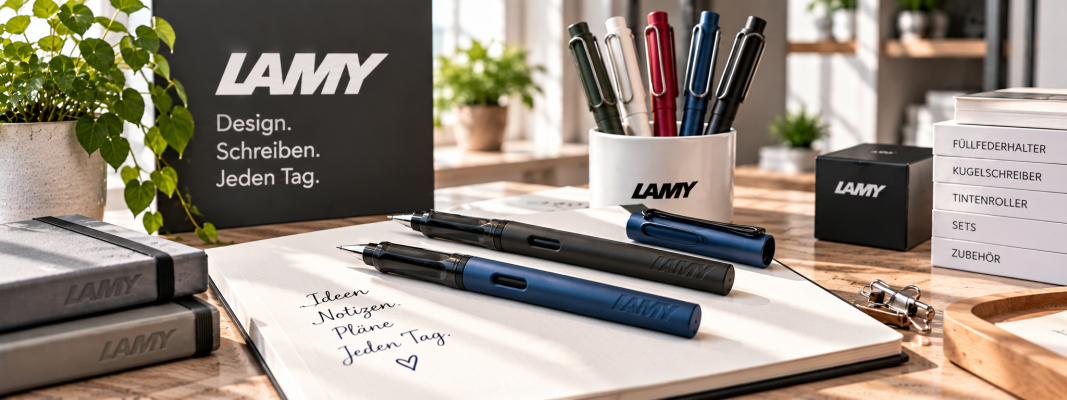 LAMY Tintenroller – angenehm flüssig schreiben...