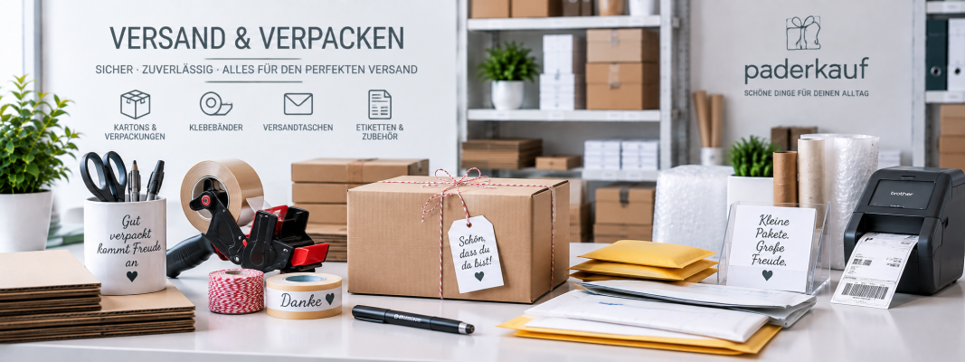 
    Alles zum sicheren Verpacken und...