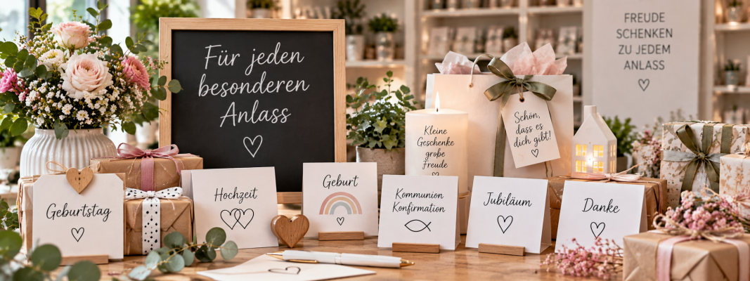 
    Für die besonderen Momente im Leben....