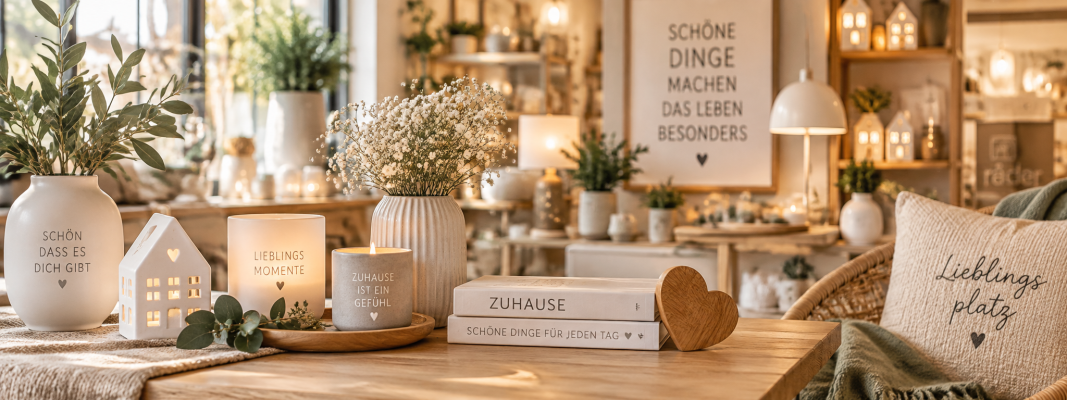 
    Schöne Dinge machen aus Räumen ein...