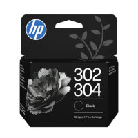 HP 302 Tintenpatrone Schwarz – 3,5 ml, ca. 190 Seiten