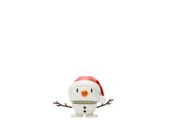 Hoptimist Santa Snowman S Schneemann 6,9 cm – Weiß/Rot
