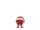 Hoptimist Soft Santa Bumble S Weihnachtsmann 7,2 cm – Rot
