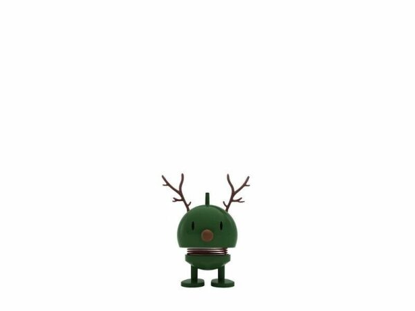 Hoptimist Reindeer Bumble XS Rentier 6,9 cm – Pine Green