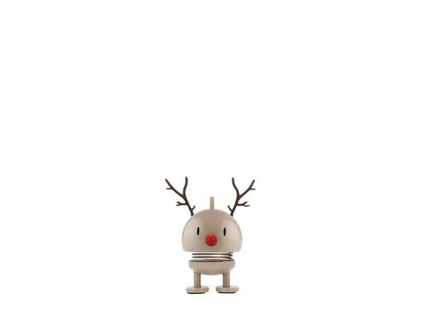Hoptimist Reindeer Bumble XS Rentier 6,9 cm – Latte