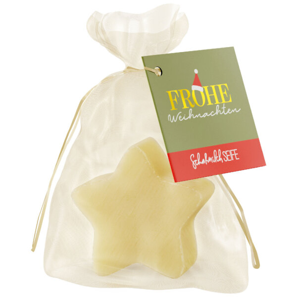 la vida Seife Stern „Frohe Weihnachten“ – 25 g