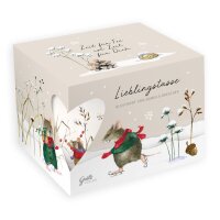 Grätz Verlag Porzellantasse Lustige Winterfreunde 400 ml – Daniela Drescher