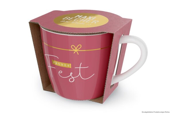 la vida Maxibecher „Schleife“ 400 ml