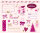 Stickerbuch – Sticker & Etiketten Weihnachten „Lets have a Party“