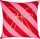 Die Spiegelburg Kissen „Lets have a Party – Weihnachten“ Rot/Pink/Gold 45 × 45 cm