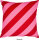 Die Spiegelburg Kissen „Lets have a Party – Weihnachten“ Rot/Pink/Gold 45 × 45 cm