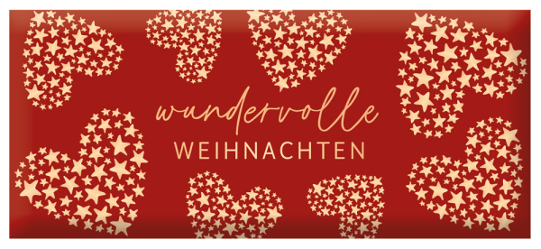 Grafik Werkstatt Schokolade „Wundervolle Weihnachten“ 30 g – Edelvollmilch