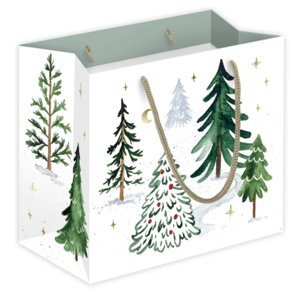 Geschenktüte kompakt „Wintertannen“ – Grätz Verlag