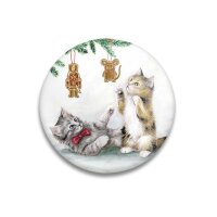 Maluu Dekomagnet Christmas Cats Ø 55 mm –...