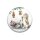 Maluu Dekomagnet Christmas Cats Ø 55 mm – Katzen-Motiv