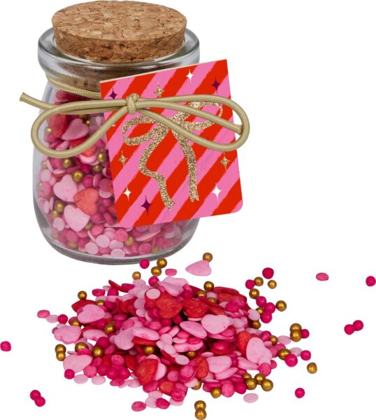 Zuckerstreusel im Glas „Lets have a Party – Weihnachten“ 55 g