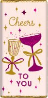 Die Spiegelburg Vollmilchschokolade „Cheers to you – Weihnachten“ 30 g