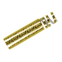 PartyDeco Luftschlange 3,8 m – Gold