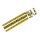PartyDeco Luftschlange 3,8 m – Gold