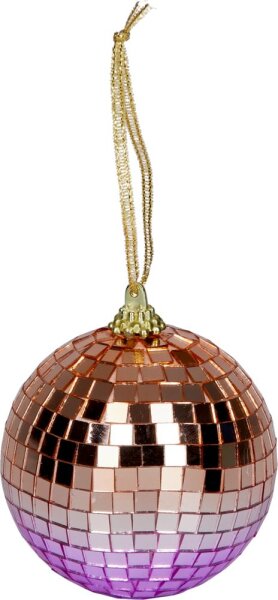 Die Spiegelburg Diskokugel-Anhänger - hell „Lets have a Party – Weihnachten“ Ø 8 cm