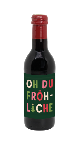 Grafik Werkstatt Roter Glühwein „Oh du Fröhliche“ 0,25 l