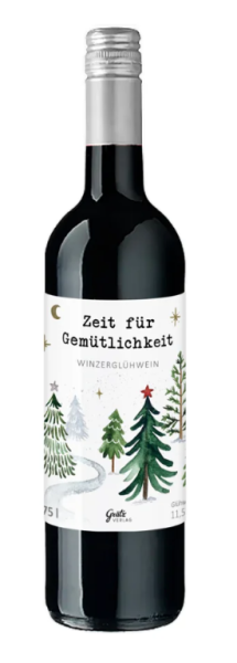 Winzerglühwein Rot "Wintertannen" - Zeit für Gemütlichkeit