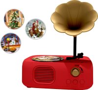 Coppenrath Sound-Adventskalender Vintage-Grammophon mit 24 Weihnachtsliedern