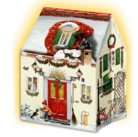 Coppenrath Happy Christmas Houses "beige"...