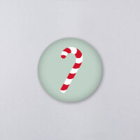 Kunst an Papier Magnet „Zuckerstange“...