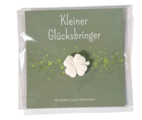 Wunderle Kleeblatt Glücksbringer – Kleines...
