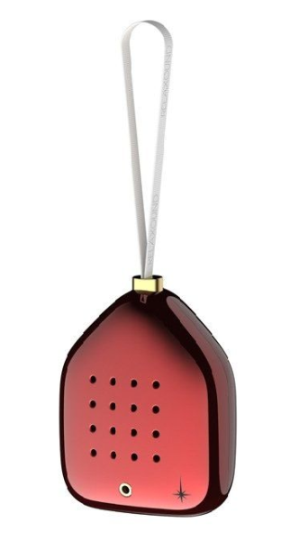 Relaxound Jingle Bells Red Stars – Klingender Weihnachtsbaumschmuck mit Bewegungssensor Rot