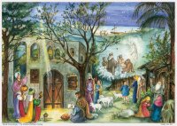 Sellmer Adventskalender Stall von Bethlehem –...