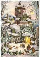 Sellmer Adventskalender An der Burg – Nostalgischer...