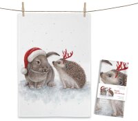 MALUU Geschirrtuch Sweet Christmas –...