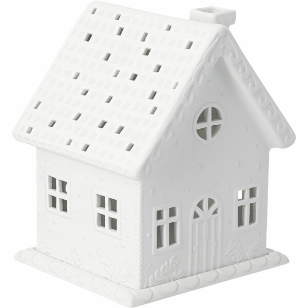 räder Lichthaus Ranken, 17 cm – Weiß, Porzellan