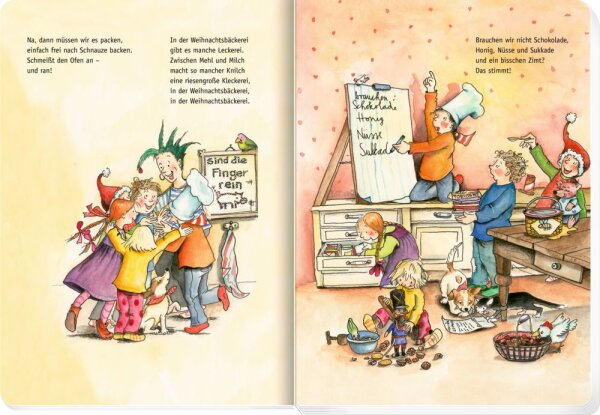 Coppenrath In der Weihnachtsbäckerei – Pappbilderbuch mit Adventskalender