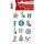 HERMA Adventskalenderzahlen 1–24 Weihnachts-Symbole mit Glitzer – 24 Sticker – 15189