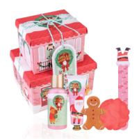 Accentra Hello Winter Badeset – 5-teilig, Frosted...