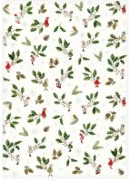 Grätz Verlag Geschirrtuch Weihnachtsengel 50 x 70 cm – Baumwolle
