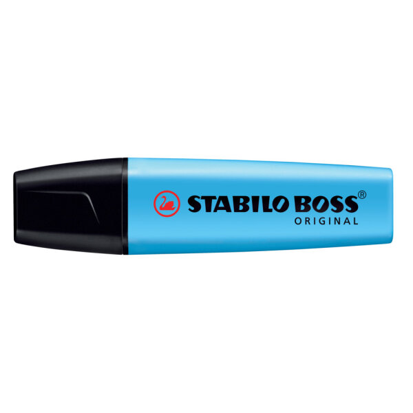 Textmarker Boss blau