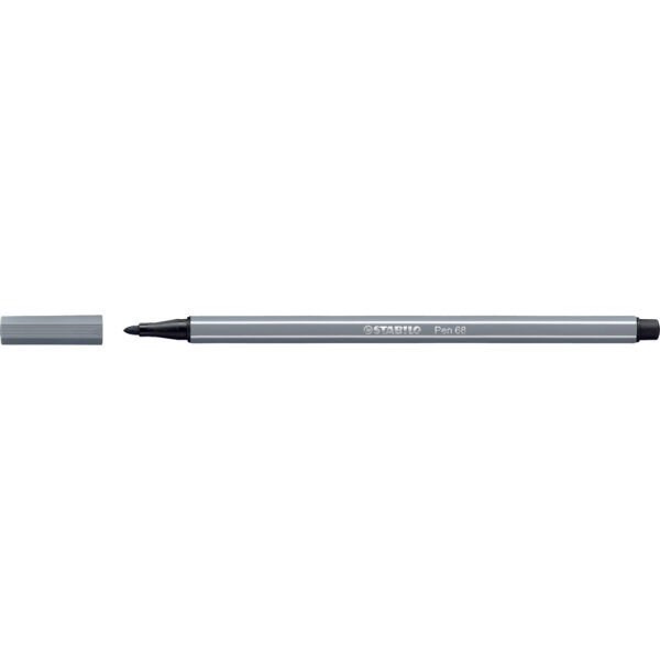 Fasermaler Pen 68 dunkelgrau