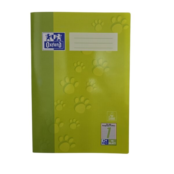 Heft A4 16 Blatt Lin. 1 Oxford