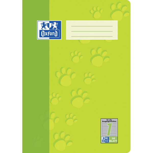 Heft A4 32 Blatt Lin. 1 Oxford