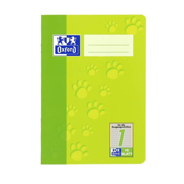 Heft A5 16 Blatt Lin. 1 Oxford