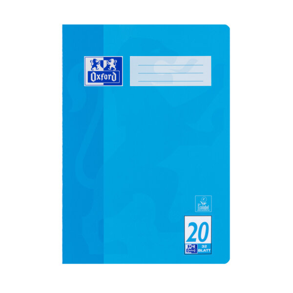 Heft A4 32 Blatt Lin. 20 Oxford