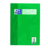 Heft A4 16 Blatt Lin. 3 mit Rand Oxford