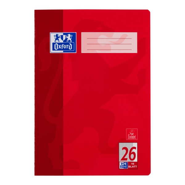 Heft A4 16 Blatt Lin. 26 Oxford