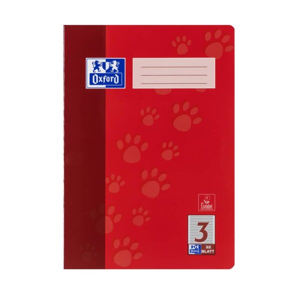 Heft A4 32 Blatt Lin. 3 Oxford