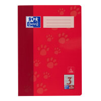 Heft A4 16 Blatt Lin. 3 ohne Rand Oxford