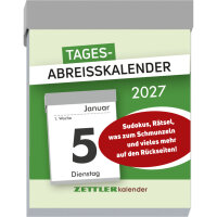 ZETTLER Tagesabreißkalender M 2027, 5,5 × 7...